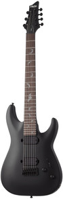 Schecter Damien 7 in Satin Black - Image 3