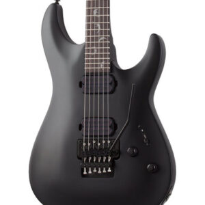 Schecter Damien 6 FR in Satin Black