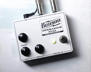 Benson Amps Temperature-Controlled Germanium Fuzz Pedal in Solar White - Image 2