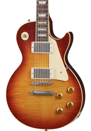 Gibson Custom Shop Murphy Lab 1959 Les Paul Standard Reissue Ultra Light Aged Electric Guitar in Sunrise Tea Burst - Image 1