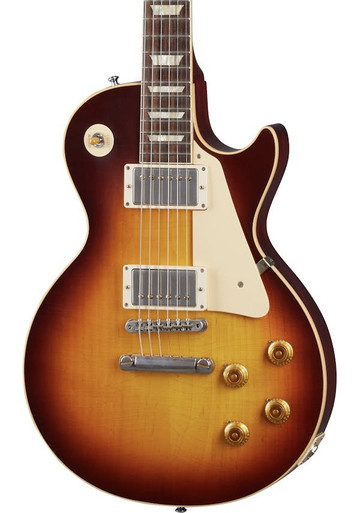 Gibson Custom Shop Murphy Lab 1958 Les Paul Standard Reissue Ultra Light Aged Electric Guitar in Bourbon Burst - Image 1