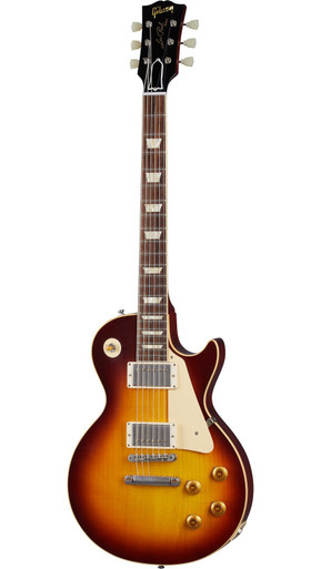 Gibson Custom Shop Murphy Lab 1958 Les Paul Standard Reissue Ultra Light Aged Electric Guitar in Bourbon Burst - Image 2