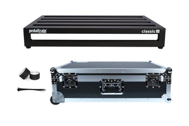 Pedaltrain Classic 3 Pedalboard with Wheeled Tour Case - Image 2