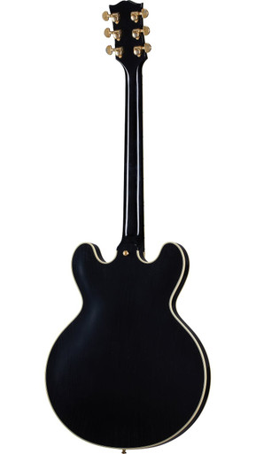 Gibson Custom Shop Murphy Lab Collection 1959 ES-355 Reissue Stop Bar Ultra Light Aged Guitar in Ebony - Image 2
