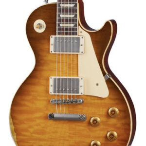 Gibson Custom Shop Murphy Lab 1959 Les Paul Standard Reissue Heavy Aged Electric Guitar in Green Lemon Fade