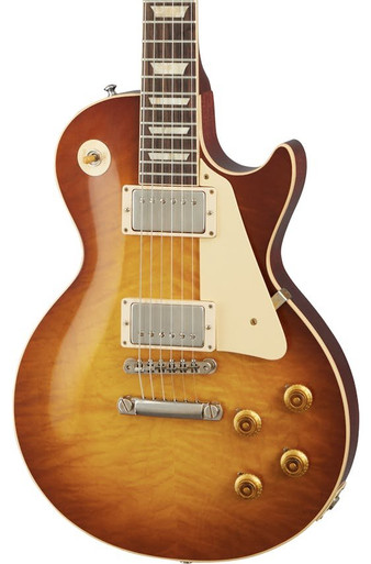 Gibson Custom Shop 1959 Les Paul Standard Reissue VOS in Iced Tea Burst - Image 1