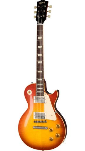Gibson Custom Shop 1958 Les Paul Standard Reissue VOS in Washed Cherry Sunburst - Image 2