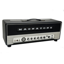 Magnatone Super Fifty-Nine M-80 Valve Amp Head in Black - Image 3