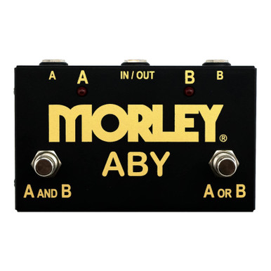 Morley Gold Series ABY Amp Selector & Combiner Pedal