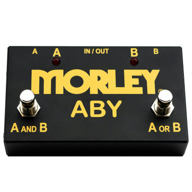 Morley Gold Series ABY Amp Selector & Combiner Pedal - Image 2