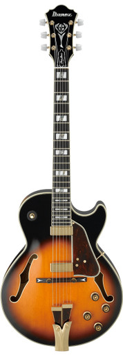 Ibanez GB10 George Benson Signature in Brown Sunburst - Image 2