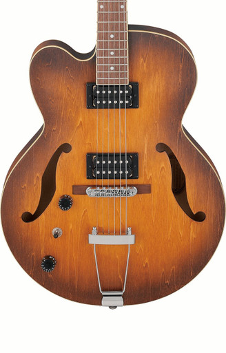 Ibanez Artcore AF Hollow Body HH Tobacco Flat Left Handed - Image 1