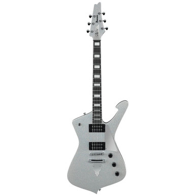 Ibanez Paul Stanley Signature PS60 Infinity R HH in Silver Sparkle - Image 2