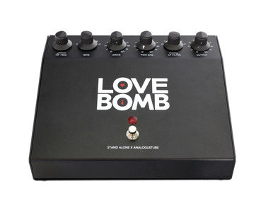 Stand Alone X Analoguetube Love Bomb Overdrive and Preamp Pedal - Image 2