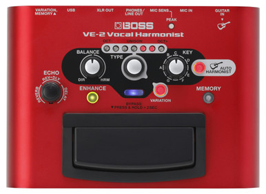 BOSS VE-2 Vocal Harmonist Stomp Box