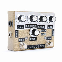 Shin's Music Dumbloid Boost Overdrive Pedal in Gold Hammertone - Image 3