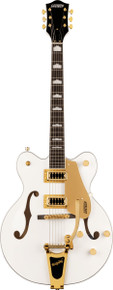 Gretsch G5422TG Electromatic Classic Hollow Body Double-Cut with Bigsby in Snowcrest White - Image 3