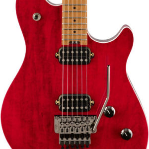 EVH Wolfgang WG Standard QM Electric Guitar in Wine Red