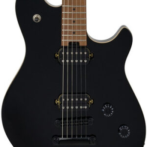 EVH Wolfgang Standard TOM Guitar In Gloss Black, Baked Maple Board