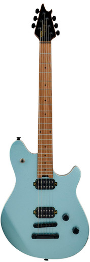 EVH Wolfgang Standard TOM Guitar In Sea Foam Pearl Metallic, Baked Maple Board - Image 2