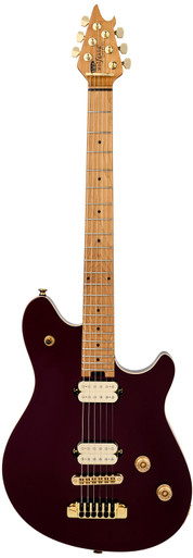 EVH Wolfgang Special TOM Hardtail Guitar In Oxblood, Baked Maple Board - Image 2