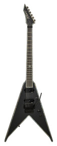 BC Rich Jr-V Extreme with Floyd Rose - Matte Black - Image 3