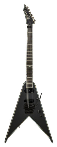 BC Rich Jr-V Extreme with Floyd Rose - Matte Black - Image 2