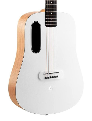 Lava Music Blue Lava Original Acoustic Guitar with Lite Bag - Image 1