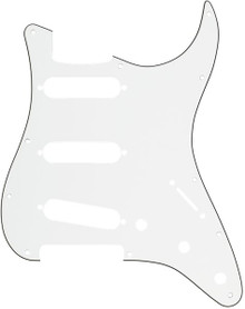 Fender 11-Hole Modern-Style Stratocaster SSS Pickguard in Parchment - Image 2