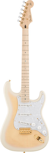Fender Richie Kotzen Stratocaster In Transparent White Burst - Image 2