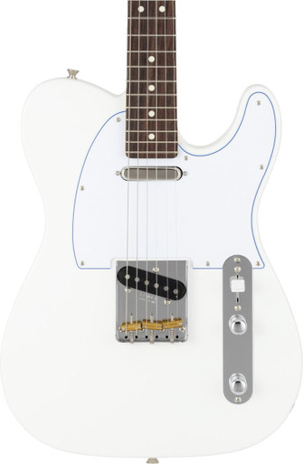 Fender Made in Japan Hybrid II Telecaster in Blanc, Rosewood Fingerboard - Image 1