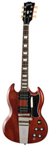 Gibson SG Standard '61 Faded Maestro Vibrola Electric Guitar in Vintage Cherry - Image 3