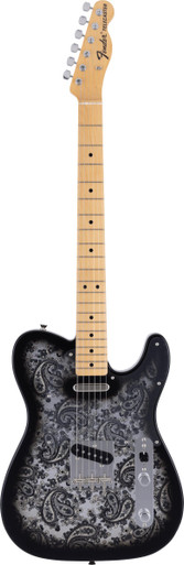 Fender Limited Edition Made in Japan Telecaster in Black Paisley - Image 2