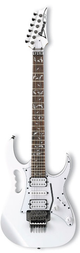 Ibanez JEMJR JEM Junior Steve Vai Guitar in White - Image 2