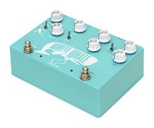 Crazy Tube Circuits White Whale Analog Spring Reverb with Tremolo FX Pedal - Image 3
