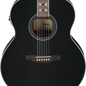 Ibanez AJ70M1E-BK Artwood Electro Acoustic Guitar in Black High Gloss