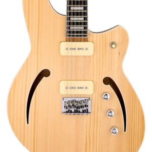 Reverend Airwave 12-String Electric Guitar in Natural