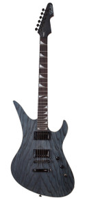 Schecter Avenger Standard Electric Guitar in Charcoal Satin - Image 3