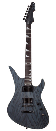 Schecter Avenger Standard Electric Guitar in Charcoal Satin - Image 2