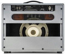 Bad Cat Jet Black 1x12 38W Combo in 25th Anniversary Silver Vinyl - Image 3