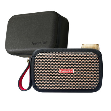 Positive Grid Spark GO Ultra Portable Smart Guitar Amp with Case Bundle