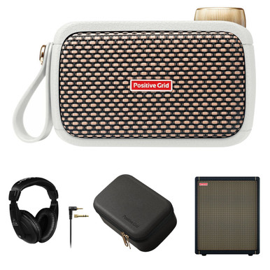 Positive Grid Spark GO Pearl and CAB Gig Bundle