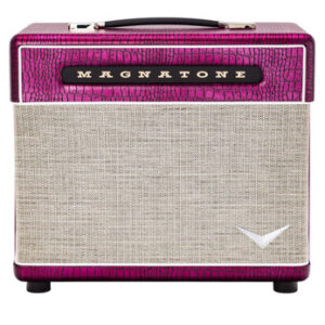 Magnatone Billy Gibbons Signature Baby M-80 1x10 Extension Cab In Chrome Grape