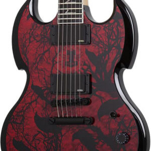 Wylde Audio Barbarian in Blood Raven Signed By Zakk Wylde