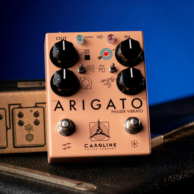 Caroline Guitar Company ARIGATO Fuzz Vibrato Pedal - Image 2