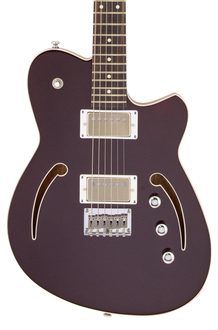 Reverend Charger Air HH Electric Guitar in Metallic Bordeaux - Image 1