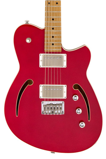 Reverend Charger Air HH Electric Guitar in Metallic Cherry - Image 2