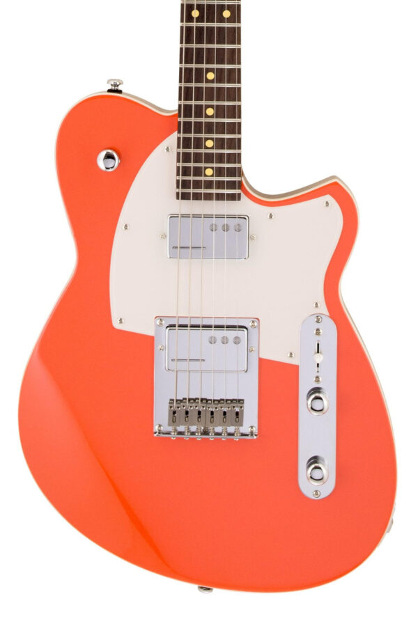 Reverend Charger Cleancut Electric Guitar in Feisty Red - Image 1