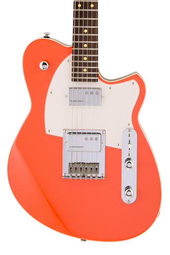 Reverend Charger Cleancut Electric Guitar in Feisty Red - Image 2