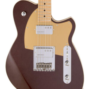 Reverend Charger Cleancut Electric Guitar in Metallic Bordeaux